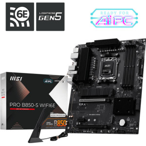 MSI PRO B850-S WIFI6E motherboard AMD B850 Ranhura AM5 ATX