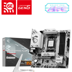 MSI B850M GAMING PLUS WIFI6E AMD B850 Ranhura AM5 micro ATX