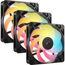 Corsair RS120-R ARGB Caixa de computador Ventoinha 12 cm Preto 3 unidade(s)