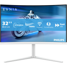 Philips Evnia 5000 32M2C5501 00 monitor de ecrã 80 cm (31.5") 2560 x 1440 pixels Quad HD LCD Branco