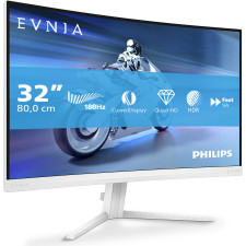 Philips Evnia 5000 32M2C5501 00 monitor de ecrã 80 cm (31.5") 2560 x 1440 pixels Quad HD LCD Branco