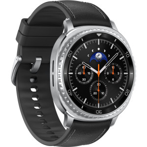 Samsung Galaxy Watch 8 Classic 3,3 cm (1.3") AMOLED 46 mm Digital 438 x 438 pixels Ecrã táctil Prateado Wi-Fi GPS