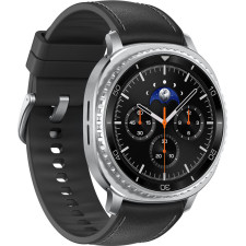 Samsung Galaxy Watch 8 Classic 3,3 cm (1.3") AMOLED 46 mm Digital 438 x 438 pixels Ecrã táctil Prateado Wi-Fi GPS