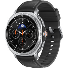 Samsung Galaxy Watch 8 Classic 3,3 cm (1.3") AMOLED 46 mm Digital 438 x 438 pixels Ecrã táctil 4G Prateado Wi-Fi GPS