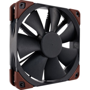 Noctua NF-F12 INDUSTRIALPPC-2000 Caixa de computador Ventoinha 12 cm Preto, Castanho 1 unidade(s)