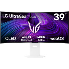 LG 39GX90SA-W monitor de ecrã 99,1 cm (39") 3440 x 1440 pixels Wide Quad HD OLED Branco