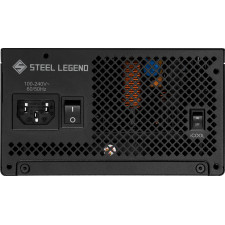 Asrock SL-1000G Steel Legend fonte de alimentação 1000 W 20+4 pin ATX ATX Preto
