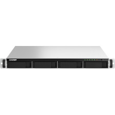 QNAP TS-464U NAS Rack (1U) Intel® Celeron® N5095 8 GB DDR4 0 TB QNAP Turbo System Alumínio, Preto