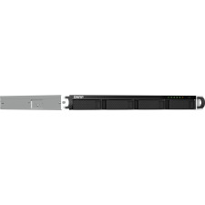 QNAP TS-464U NAS Rack (1U) Intel® Celeron® N5095 8 GB DDR4 0 TB QNAP Turbo System Alumínio, Preto