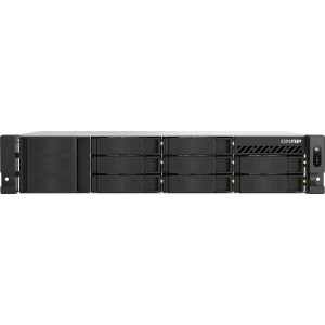 QNAP TS-855EU-RP NAS Rack (2U) Intel Atom® C5125 8 GB DDR4 0 TB QuTS hero Preto