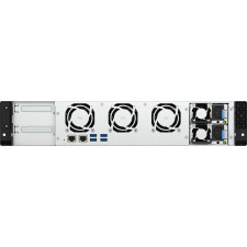 QNAP TS-855EU-RP NAS Rack (2U) Intel Atom® C5125 8 GB DDR4 0 TB QuTS hero Preto