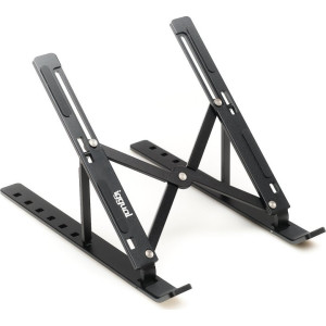iggual IGG318201 Suporte para Computadores Portáteis Suporte para portáteis e tablets Preto 43,2 cm (17")