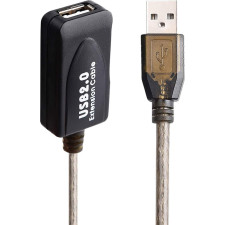Ewent EW1013 cabo USB USB 2.0 5 m USB A Preto