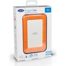 LaCie Rugged Mini disco externo 2 TB 5400 RPM Micro-USB B 3.2 Gen 1 (3.1 Gen 1) Laranja, Prateado