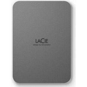 LaCie Mobile Drive Secure disco externo 2 TB USB Type-C 3.2 Gen 1 (3.1 Gen 1) Cinzento