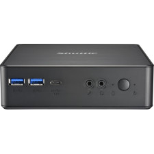 Shuttle NC40U5 barebone 0.84L sized PC Preto i5-1235U Intel SoC