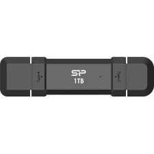 Silicon Power DS72 unidade de memória USB 1 TB USB Type-A   USB Type-C 3.2 Gen 2 (3.1 Gen 2) Preto