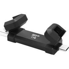 Silicon Power DS72 unidade de memória USB 1 TB USB Type-A   USB Type-C 3.2 Gen 2 (3.1 Gen 2) Preto