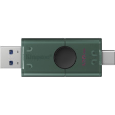 Kingston Technology DataTraveler DuoG2 unidade de memória USB 128 GB USB Type-A   USB Type-C 3.2 Gen 1 (3.1 Gen 1) Preto, Verde