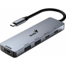 Genius UH-500 USB Type-C Prateado