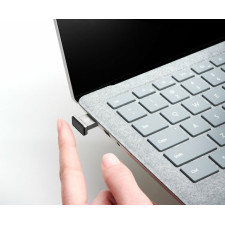 Kensington K64704EU leitor de impressões digitais USB 2.0 Prateado