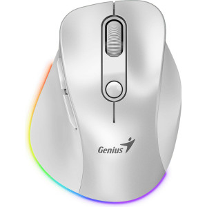 Genius Ergo 9000S Pro rato Universal Mão direita RF Wireless + Bluetooth Ótico 2400 DPI