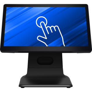 iggual AIO B156.64.1000SO Monitor POS 39,6 cm (15.6") 1920 x 1080 pixels Full HD LCD Ecrã táctil