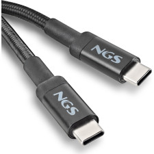 NGS KNOT 100W-3 cabo USB USB 2.0 3 m USB C Preto
