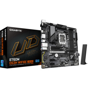 GIGABYTE B760M DS3H WIFI6E GEN5 Intel B760 Express LGA 1700 micro ATX