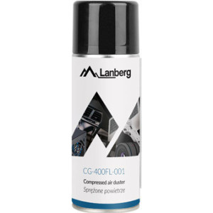 Lanberg CG-400FL-001 lata de ar comprimido 600 ml