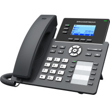 Grandstream Networks GRP2604 telefone IP Preto 3 linhas LCD