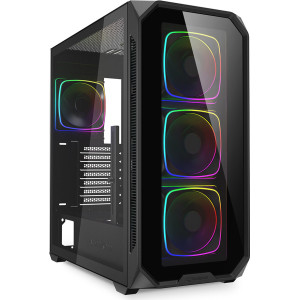 Sharkoon AK5G RGB Midi Tower Preto
