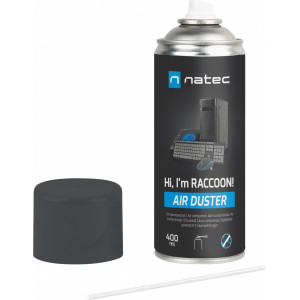NATEC Raccoon 400 lata de ar comprimido 400 ml