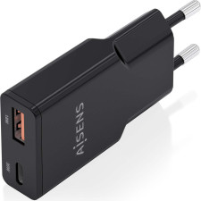 AISENS ASCH-30W2P047-BK carregador de dispositivos móveis Câmara digital, MP3, MP4, Telemóvel, Navigator, Computador portátil,