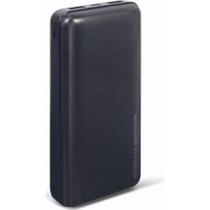 Gembird PB20-02 power bank Polímero de lítio (LiPo) 20000 mAh Preto