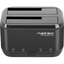 NATEC Kangaroo Dual USB 3.2 Gen 1 (3.1 Gen 1) Type-A Preto