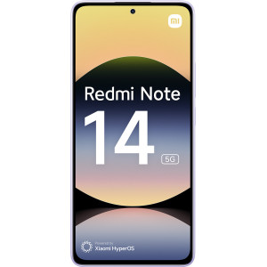 Xiaomi Redmi Note 14 5G 16,9 cm (6.67") Dual SIM híbrido USB Type-C 8 GB 256 GB 5110 mAh Lavanda, Roxo