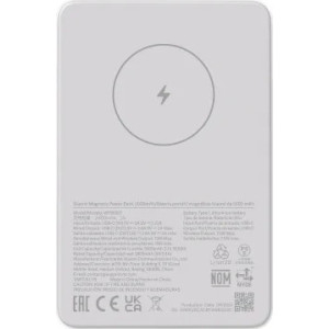 Xiaomi WPB0507 power bank Ião-lítio 5000 mAh Carregamento wireless Branco