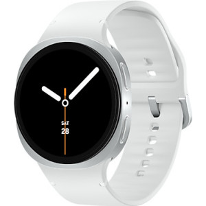 Samsung Galaxy Watch 8 3,81 cm (1.5") AMOLED 44 mm Digital 480 x 480 pixels Ecrã táctil Prateado Wi-Fi GPS