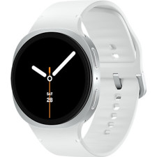 Samsung Galaxy Watch 8 3,81 cm (1.5") AMOLED 44 mm Digital 480 x 480 pixels Ecrã táctil Prateado Wi-Fi GPS
