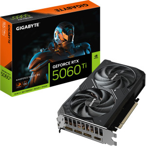GIGABYTE GeForce RTX 5060 Ti WINDFORCE MAX OC 16G NVIDIA 16 GB GDDR7