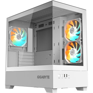 GIGABYTE C201 PANORAMIC ICE Midi Tower Branco