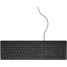 DELL Teclado com fios — KB216 - EUA Internacional (QWERTY) - preto