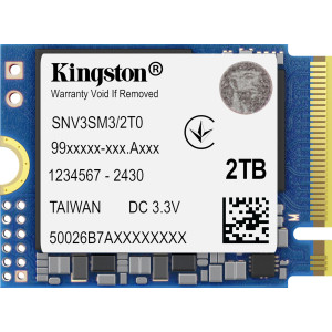 Kingston Technology NV3 2 TB M.2 PCI Express 4.0 NVMe 3D NAND