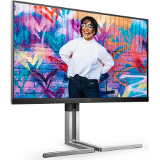 AOC Q27U3CV monitor de ecrã 68,6 cm (27") 2560 x 1440 pixels 4K Ultra HD LCD Preto