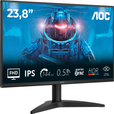 AOC 24B36X monitor de ecrã 60,5 cm (23.8") 1920 x 1080 pixels Full HD LED Preto