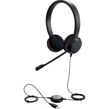 Jabra Evolve 20 Auscultadores Com fios Fita de cabeça Escritório Call center USB Type-A Preto