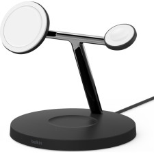 Belkin BoostCharge Pro Auscultadores, Smartphone, Smartwatch Preto USB Carregamento wireless Interior