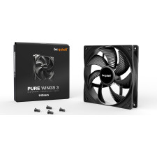 be quiet! Pure Wings 3 140mm Caixa de computador Ventoinha 14 cm Preto 1 unidade(s)