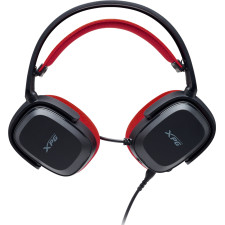 XPG PRECOG STUDIO Auscultadores Com fios Fita de cabeça Jogos USB Type-C Preto, Vermelho